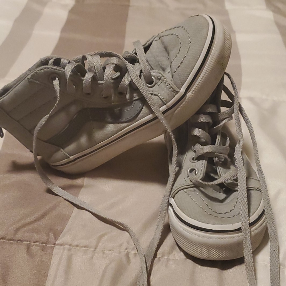Gray High top Vans